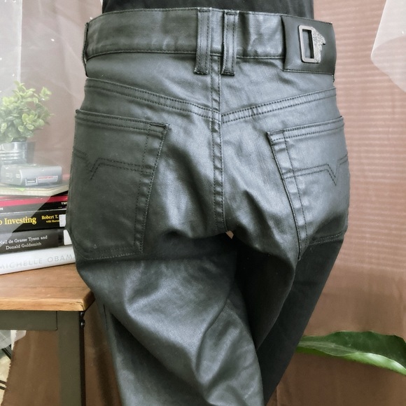 Versace Leather Pants - Picture 6 of 9